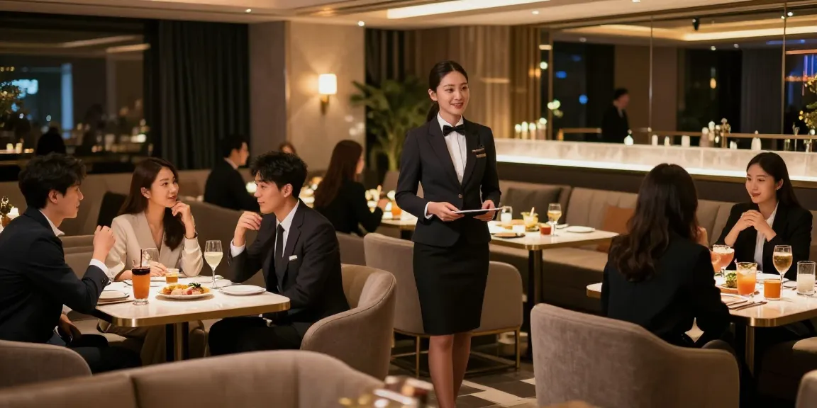 강남 타이밍의 고급 쩜오 분위기 속에서 손님을 맞이하는 예쁜 마담과 편안한 좌석.