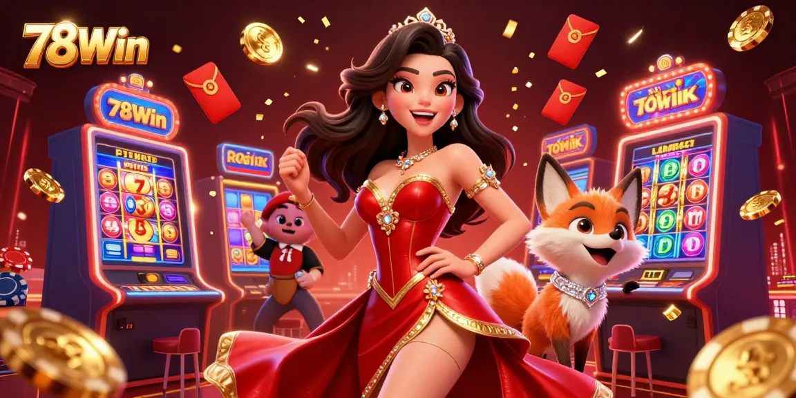 Experience thrilling gameplay at 78Win with captivating casino visuals and vibrant gaming elements.
